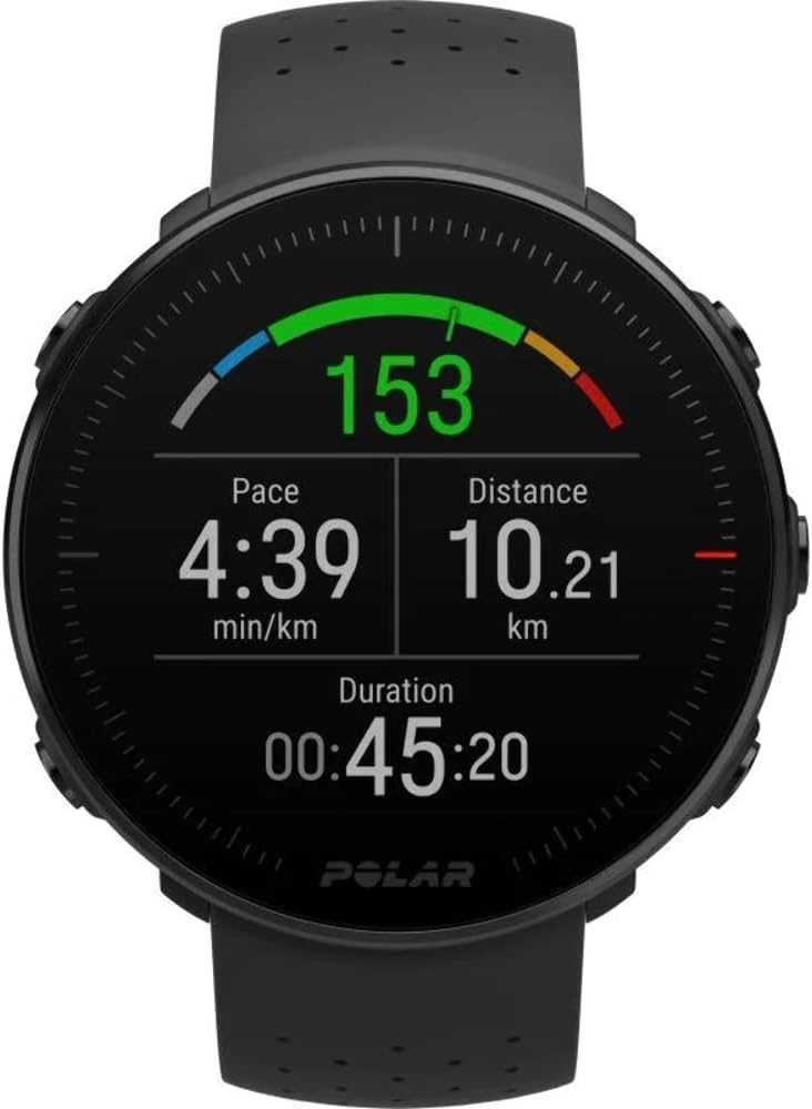 Polar Vantage M, reloj deportivo multisensor con métricas avanzadas para entrenamiento y recuperación.